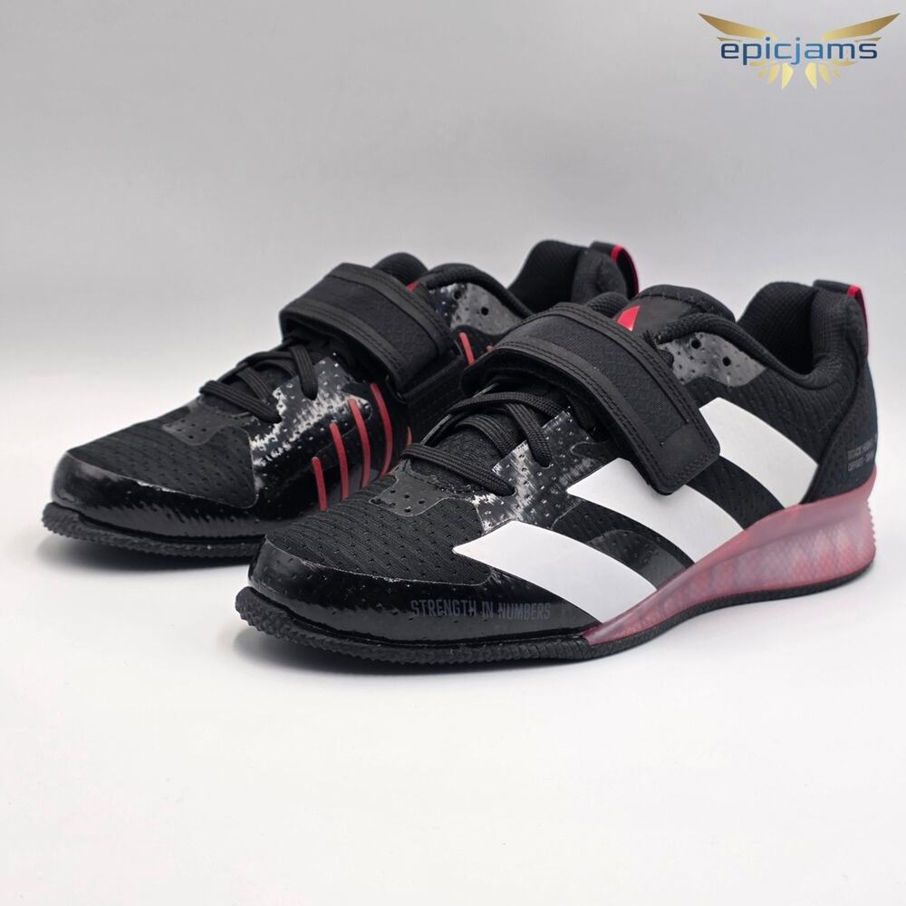 adidas Adipower Weightlifting 3 Size 7M / 8Wmns Shoes IH8232 Black Red New